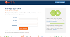 Desktop Screenshot of primedical.com